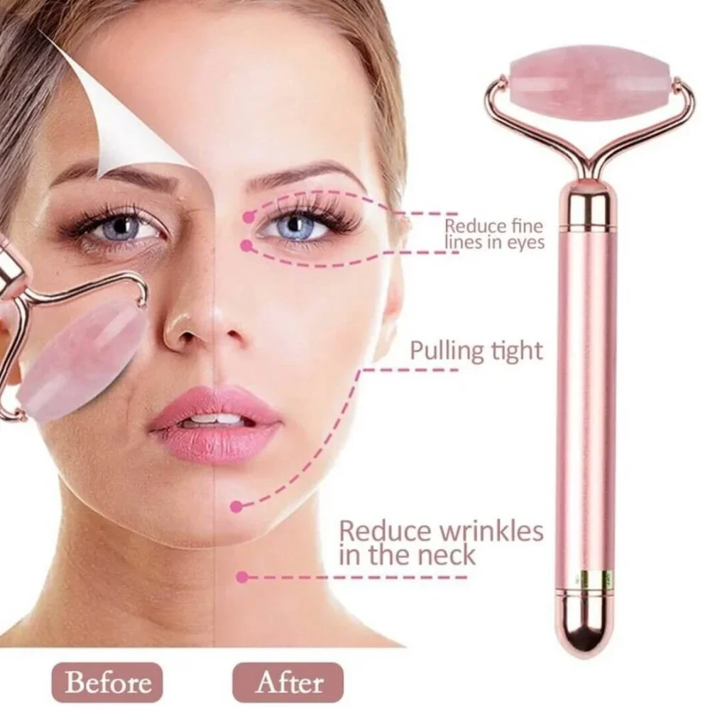 Mary Kay Rose Quartz Facial Roller - Limited Edition